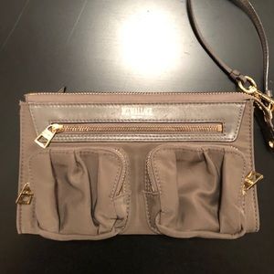 MZ Wallace Abbey Wristlet Fawn